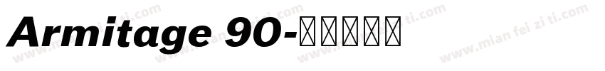 Armitage 90字体转换